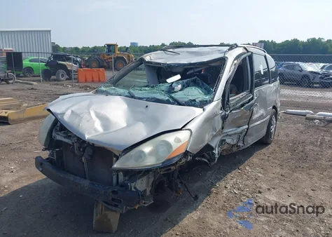 2008 Toyota Sienna Le из США, поврежденный, VIN 5TDZK23C08S220640
